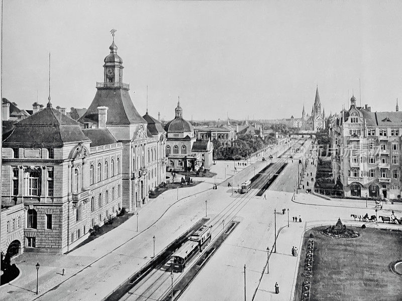 柏林，德国，Charlottenburg, Hardenbergstraße与美术大学